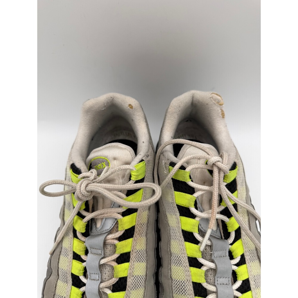 Nike Air Max 95 OG Neon Grey Volt Black 554970-071 Mens Size 11 Running Shoes - Picture 6 of 11